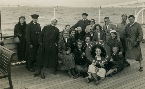 Helgoland 1933, Bootsfahrt nach Helgoland