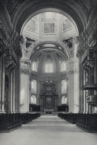 Salzburg 1914, Inneres des Domes zu Salzburg