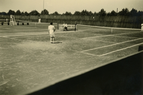 Tennisspielerin 1937