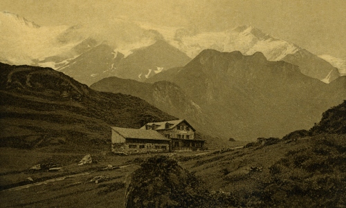 Kaprunertal 1922, Orglerhütte am Wasserfallboden