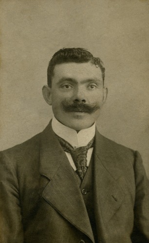 CDV um 1900, Visitenkartenporträt aus Lünen