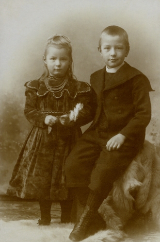 CDV um 1900, Visitenkartenporträt aus Berlin