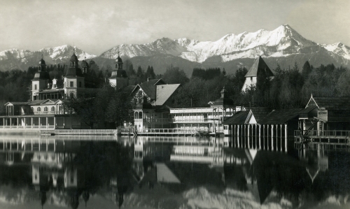 Velden am Wörthersee 1927, Schloss mit Mittagskogel
