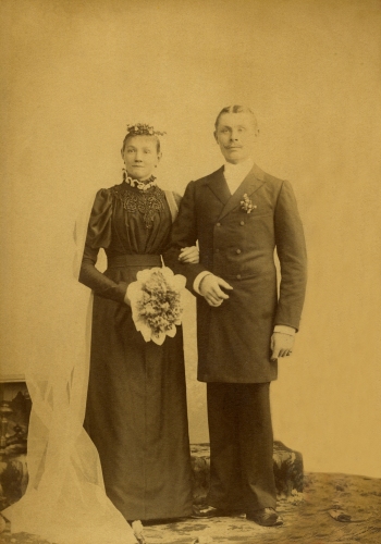 CDV um 1900, Visitenkartenporträt aus Kassel