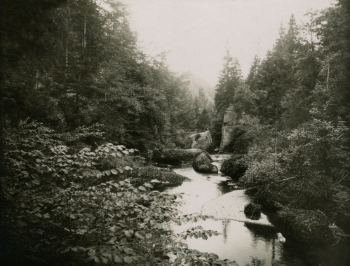 Isny 1927, Touristen im Eistobel