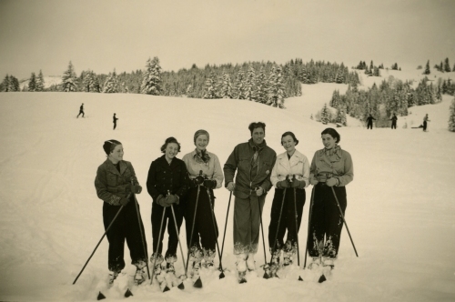 Krün 1939, Schiurlaub in Klais