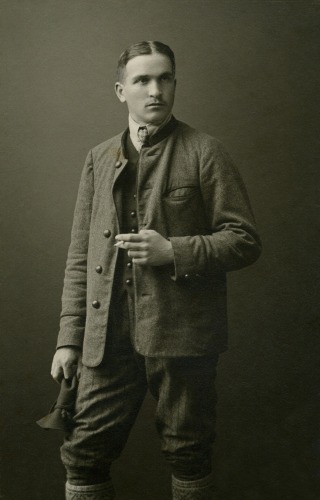 CDV um 1900, Visitenkartenporträt, München