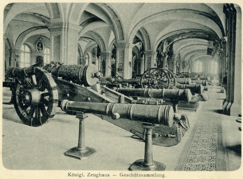 Berlin 1905, Königl. Zeughaus - Geschützsammlung