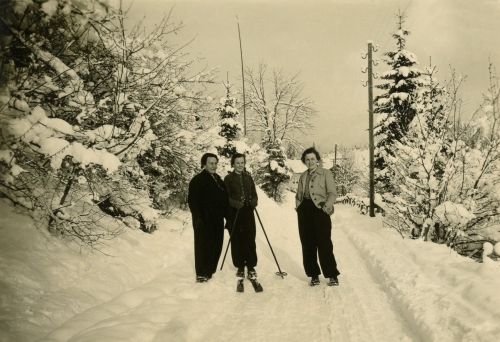 Krün 1937, Winterurlaub in Klais