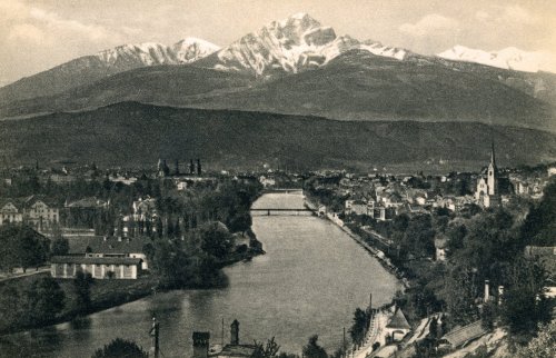 Innsbruck 1924, von der Weiherburg