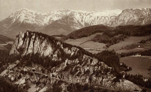 Semmering 1927, Polleroswand-Tunnel