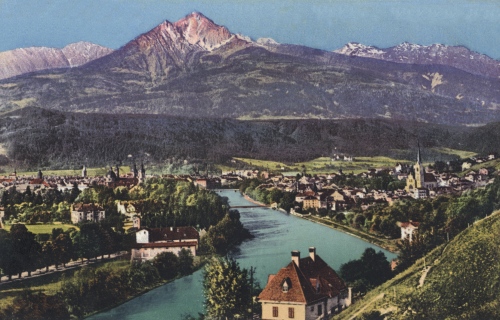 Innsbruck 1902, von der Weiherburg